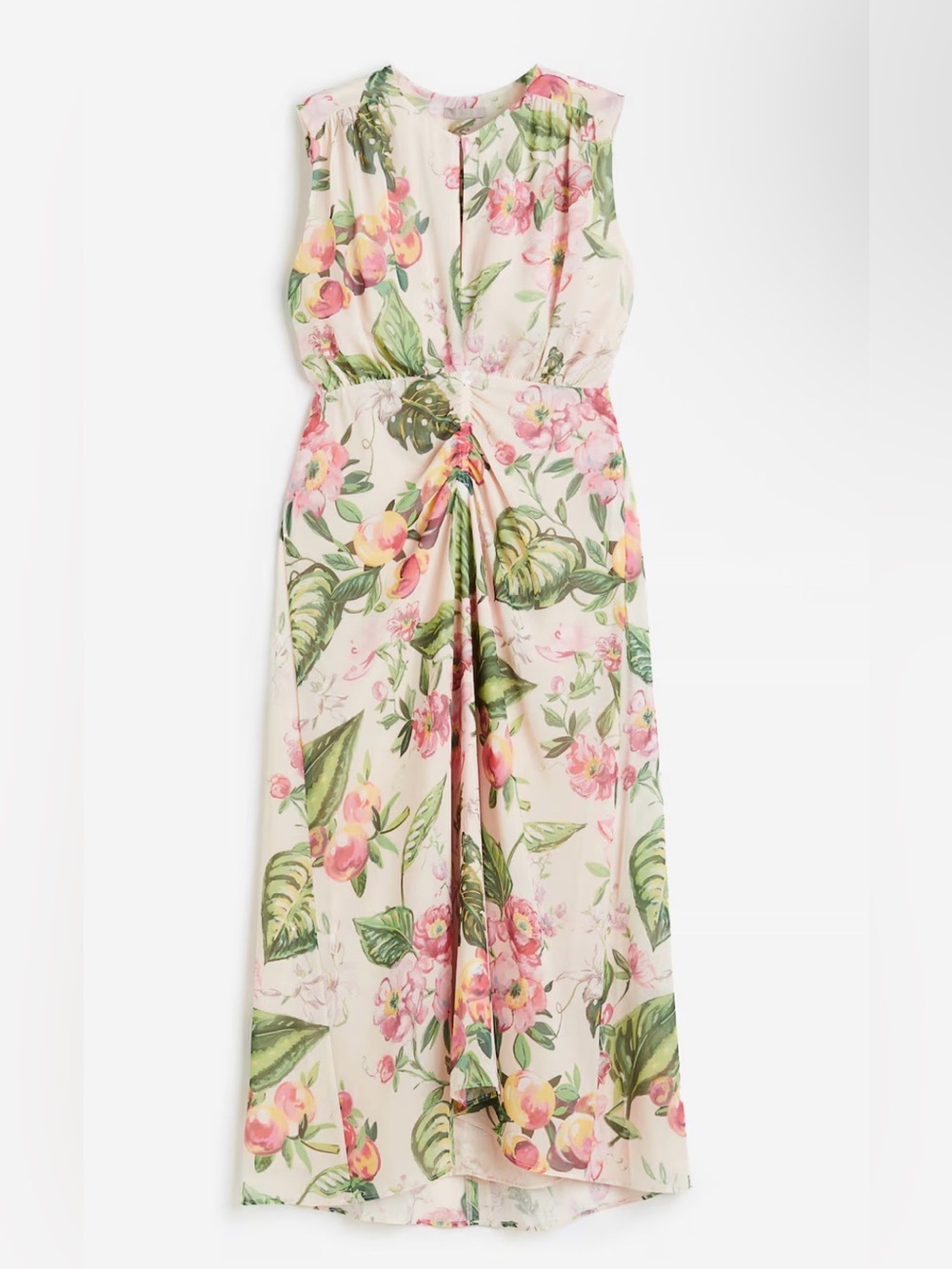 H&M chiffon dress with floral print - Picture 3 of 9